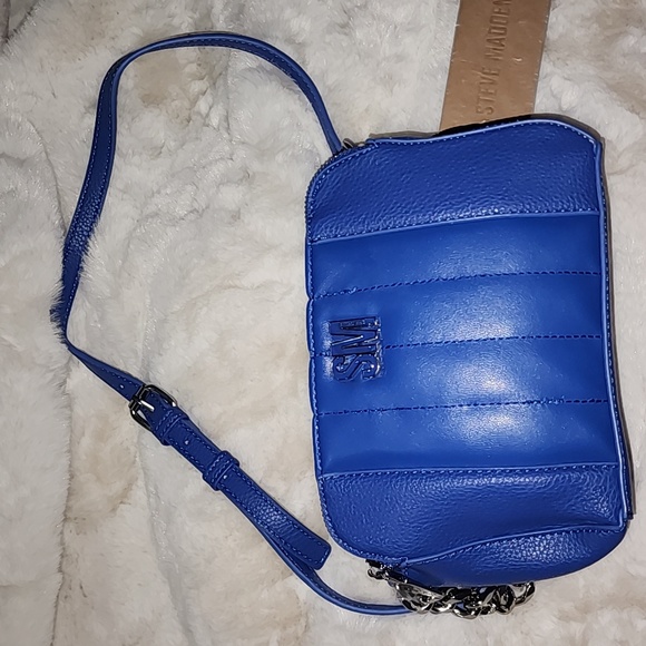 Blue Steve Madden Crossbody NWT - Picture 4 of 5